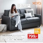 Leder-Schlafsofa von Xora im aktuellen XXXLutz Möbelhäuser Prospekt für 799,00 €