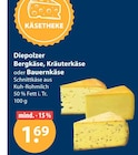 Diepolzer Bergkäse bei V-Markt im Buchloe Prospekt für 1,69 €