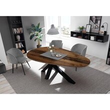 porta Möbel Wadersloh - self Esstisch KASIMIR 200 x 120 cm NB Melamin Texas Oak self Esstisch KASIMIR 200 x 120 cm NB Melamin Texas Oak Angebot bei porta Möbel Wadersloh im Prospekt "BACK TO NATURE"