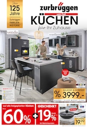 Küchenmöbel im Zurbrüggen Prospekt in Kamen Aktueller Zurbrüggen Prospekt mit Küchenmöbel, "KÜCHEN FÜR IHR ZUHAUSE", Seite 1