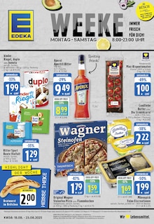 Aktueller EDEKA Prospekt "Aktuelle Angebote" Seite 1 von 8 Seiten