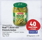 Knax Sticksi oder Polnische Gurken von Hengstenberg für 2,99 € bei EDEKA im Angebot Knax Sticksi oder Polnische Gurken von Hengstenberg im aktuellen EDEKA Prospekt