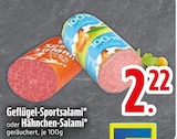 Geflügel-Sportsalami im Angebot bei EDEKA in Augsburg Geflügel-Sportsalami Angebote bei EDEKA Augsburg für 2,22 €