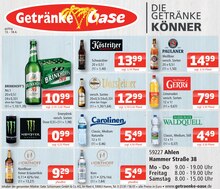 Energydrink im Getränke Oase Prospekt "Aktuelle Angebote" mit 1 Seiten (Ahlen)