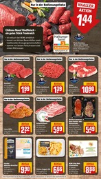 Fleisch Angebot im aktuellen REWE Prospekt auf Seite 10