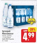 Mineralwasser von Spreequell für 4,99 € bei E center im Angebot Mineralwasser von Spreequell im aktuellen E center Prospekt