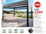 Pergola bioclimatique en promo chez Hyper U La Roche-sur-Yon à 1 290,00 €