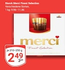 GLOBUS Koblenz - Merci Finest Selection Angebot im Prospekt Merci Finest Selection bei GLOBUS im Koblenz Prospekt für 2,49 €