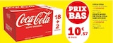 Coca cola en promo chez Super U Tours à 10,57 €