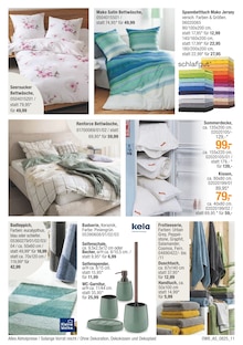 Bettwäsche im Opti-Wohnwelt Prospekt "Summer Sale" mit 48 Seiten (Bremerhaven)