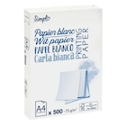 Ramette papier impression - SIMPL en promo chez Carrefour Saint-Chamond à 3,75 €