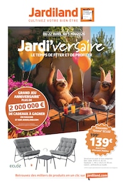 Prospectus Jardiland à Écouviez: "Jardi'versaire LE TEMPS DE FÊTER ET DE PROFITER", 16} pages, 22/04/2026 - 03/05/2026