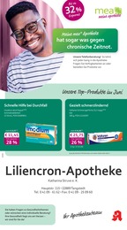 Aktueller mea - meine apotheke Apotheken Prospekt für Ammersbek: Unsere Juni-Angebote mit 4} Seiten, 01.06.2026 - 30.06.2026