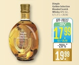 Aktuelle Whiskey Angebote bei Marktkauf in Reutlingen Aktuelles Golden Selection Blended Scotch Whisky Angebot bei Marktkauf in Reutlingen ab 17,99 €