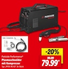 Plasmaschneider mit Kompressor Angebote von Parkside Performance bei Lidl Stade für 79,99 €