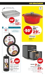 Prix et réduction Friteuse Électrique dans le prospectus Super U en cours Offre Friteuse Électrique dans le catalogue Super U du moment à la page 11