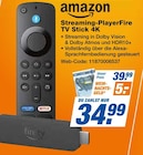 Streaming-Player Fire TV Stick 4K Angebote von Amazon bei expert Leverkusen für 34,99 €