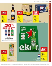 Promo Heineken dans le catalogue Carrefour du moment à la page 43