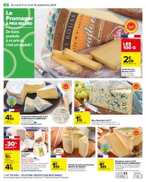 Offre Fromage de chèvre dans le catalogue Carrefour du moment à la page 24