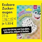 Essbare Zuckeraugen Angebote bei TEDi Arnsberg für 1,55 €