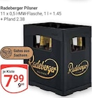 Pilsner im Angebot bei GLOBUS in Zwickau Pilsner Angebote von Radeberger bei GLOBUS Zwickau für 7,99 €