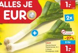 Lauch für 1,00 € bei Netto Marken-Discount im Angebot Lauch im aktuellen Netto Marken-Discount Prospekt