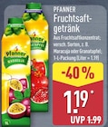 Fruchtsaftgetränk Maracuja Angebote von Pfanner bei ALDI Nord Kiel für 1,19 €