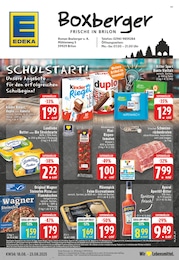 EDEKA Prospekt für Olsberg mit 24 Seiten EDEKA Prospekt für Olsberg: "Aktuelle Angebote", 24 Seiten, 18.08.2025 - 23.08.2025
