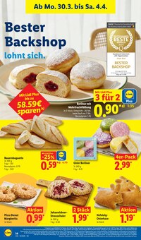 Pizza im Lidl Prospekt "LIDL LOHNT SICH" mit 71 Seiten (Augsburg)