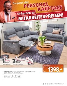 Aktueller Polstermöbel Fischer Prospekt "NEU! NEUER! NEU-ERÖFFNUNG" Seite 2 von 33 Seiten für Steinach