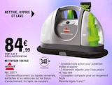 Nettoyeur Textile - Bissell à 84,99 € dans le catalogue E.Leclerc