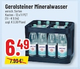 Trinkgut Rheda-Wiedenbrück - Gerolsteiner Angebot im Prospekt Gerolsteiner bei Trinkgut im Rheda-Wiedenbrück Prospekt für 6,49 €