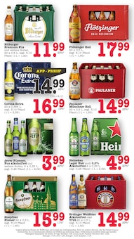 Erdinger im aktuellen E center Prospekt (Karlsruhe) Erdinger im E center Prospekt "Aktuelle Angebote" mit 59 Seiten (Karlsruhe)