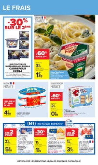Promotion Saint Agur dans le prospectus Carrefour, valable du 21/07/2026 au 03/08/2026 Promo Saint Agur dans le catalogue Carrefour du moment à la page 27
