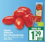 Mini-Pflaumentomaten von EDEKA Bio für 1,29 € bei EDEKA im Angebot Mini-Pflaumentomaten von EDEKA Bio im aktuellen EDEKA Prospekt
