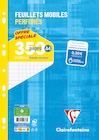 FEUILLETS MOBILES OU COPIES DOUBLES 350 PAGES - CLAIREFONTAINE dans le catalogue Bureau Vallée