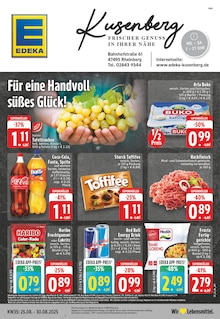 Aktueller EDEKA Rheinberg Prospekt EDEKA Prospekt Rheinberg "Aktuelle Angebote" mit 24 Seiten