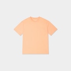 T-shirt oversize 1 poche manches courtes orange fluo garçon dans le catalogue La Halle
