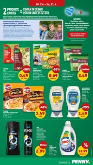 Vollwaschmittel im Penny Prospekt "Wer günstig will, muss Penny." mit 40 Seiten (Frankfurt (Main))