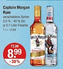 Rum Angebote von Captain Morgan bei V-Markt Memmingen für 8,99 €