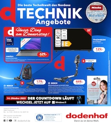 dodenhof TechnikWelt Prospekt "Top Angebote", 1 Seite, 29.06.2025 - 29.06.2025 Aktueller dodenhof TechnikWelt Prospekt, "Top Angebote", mit Angeboten der Woche, gültig von 29.06.2025 bis 29.06.2025