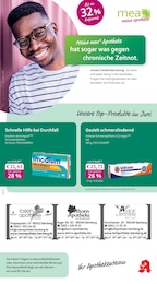 mea - meine apotheke Prospekt für Bamberg: "Unsere Juni-Angebote", 4 Seiten, 01.06.2026 - 30.06.2026