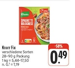 Spaghetti Bolognese bei nah und gut im Bautzen Prospekt für 0,49 €