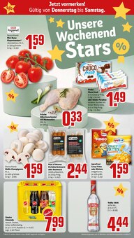 Champignons im aktuellen REWE Prospekt (Essen) Champignons im REWE Prospekt "Dein Markt" mit 29 Seiten (Essen)