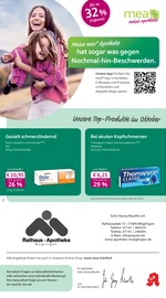 mea - meine apotheke Apotheken Prospekt der aktuellen Woche mit 4 Seiten, gültig von 01.10.2025 bis 31.10.2025, in Möglingen und Umgebung Aktueller mea - meine apotheke Apotheken Prospekt in Möglingen und Umgebung, "Unsere Oktober-Angebote" mit 4 Seiten, 01.10.2025 - 31.10.2025