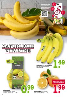 Bananen im E center Prospekt "Aktuelle Angebote" mit 45 Seiten (Frankfurt (Main))