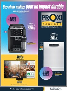 Catalogue Proxi Confort de la semaine 21, "Des choix malins, pour un impact durable", page 1, 20/05/2026 - 20/06/2026 Prospectus Proxi Confort en cours, "Des choix malins, pour un impact durable", page 1 sur 8