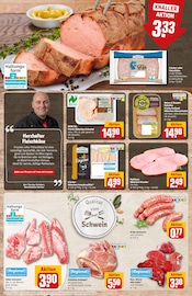 Aktueller REWE Prospekt mit Schweinefleisch, "Dein Markt", Seite 10