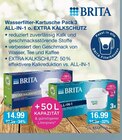 Wasserfilter-Kartusche Pack3 ALL-IN-1 oder EXTRA KALKSCHUTZ im V-Markt Prospekt Wasserfilter-Kartusche Pack3 ALL-IN-1 oder EXTRA KALKSCHUTZ von Brita im aktuellen V-Markt Prospekt für 14,99 €