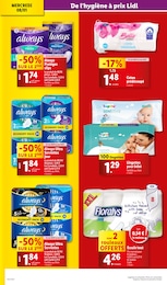 Offre Serviettes Hygiéniques dans le catalogue Lidl du moment à la page 28